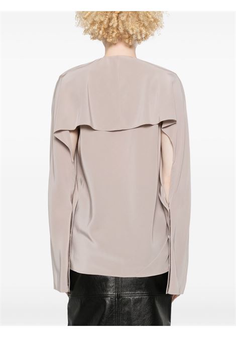 Grey ruched-detail blouse Helmut lang - women HELMUT LANG | O06HW50423D